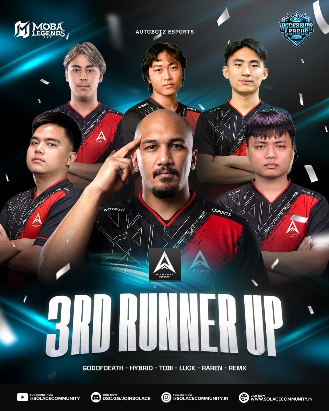 Autobotz Esports — 3rd Runner-up