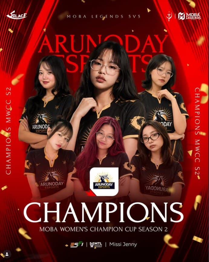 Arunoday Esports — MWCC Season 2 champions