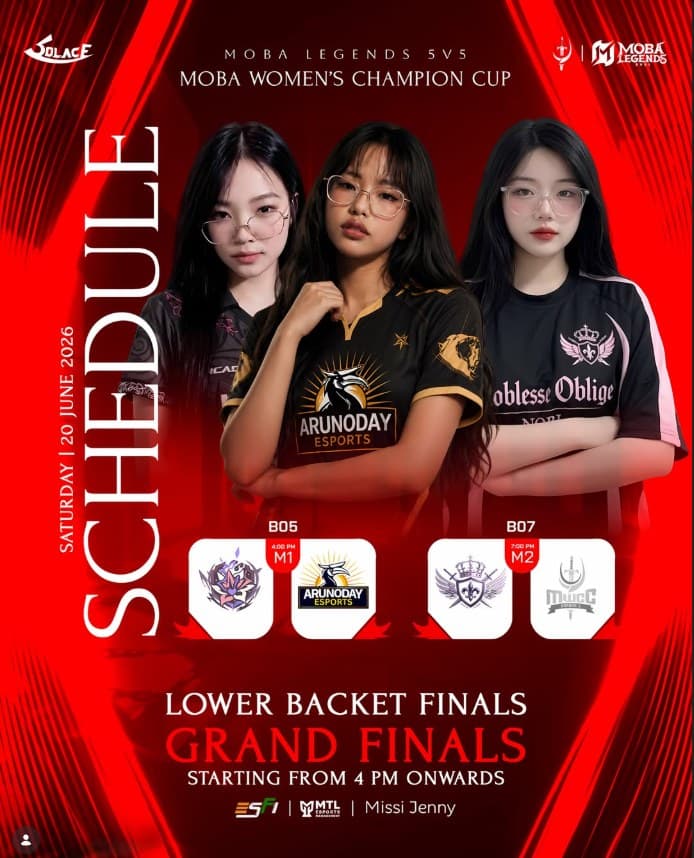 Lower Bracket Final & Grand Final — 20 June